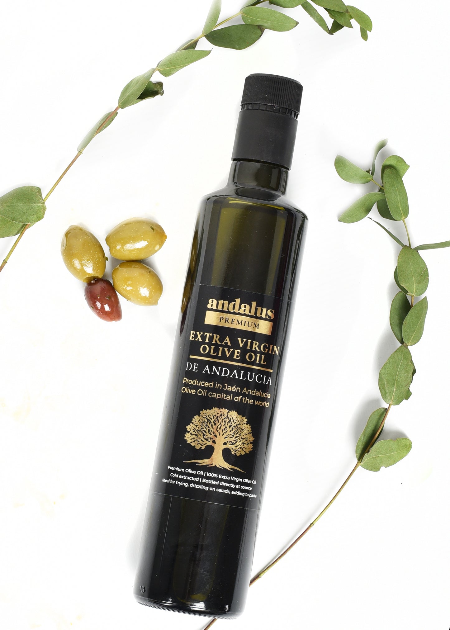 Andalus EVOO- Premium SPANISH Extra Virgin Olive Oil 500ml