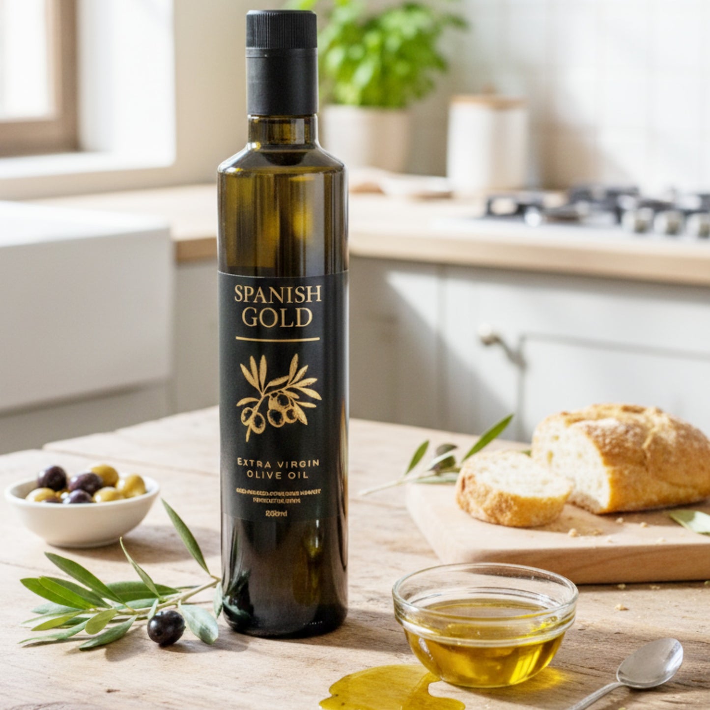 Andalus Spanish Gold Extra Virgin Olive Oil 500ml