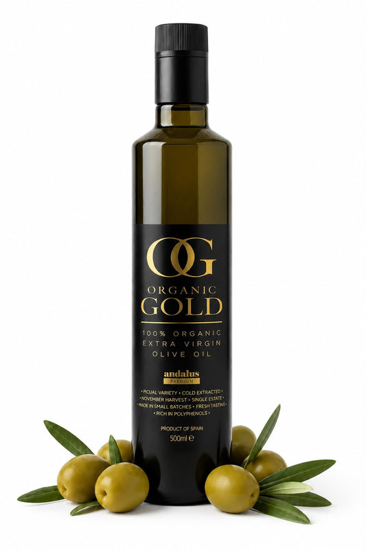 Andalus Organic Gold Organic Extra Virgin Olive Oil 500ml